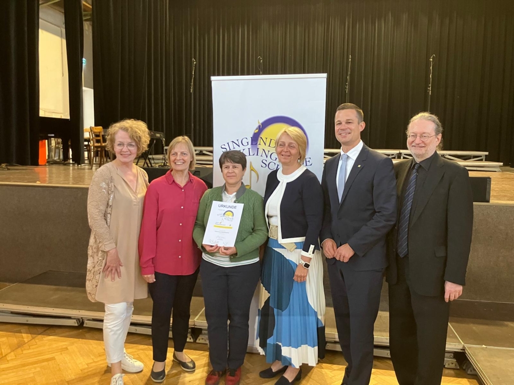 Auszeichnung "Singende Klingende Schule"